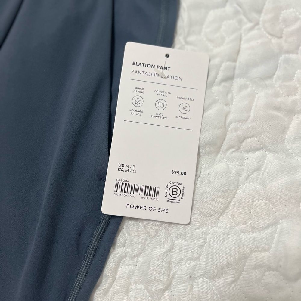 Athleta Elation Pants Granite Blue
Medium Tall Power Of She - Picture 2 of 16